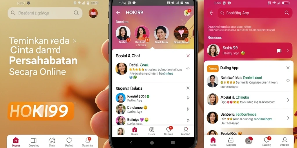 Antarmuka HOKI99 yang user-friendly saat menjelajahi profil pengguna.