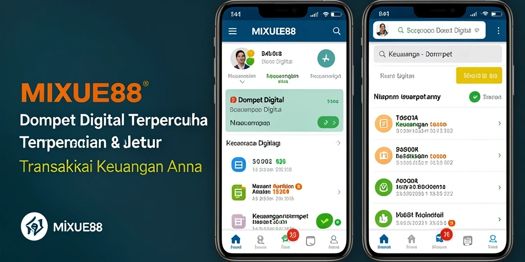 Tampilan antarmuka aplikasi MIXUE88 yang intuitif dan fungsional.